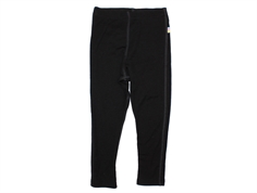 Joha black leggings merino wool/silk  